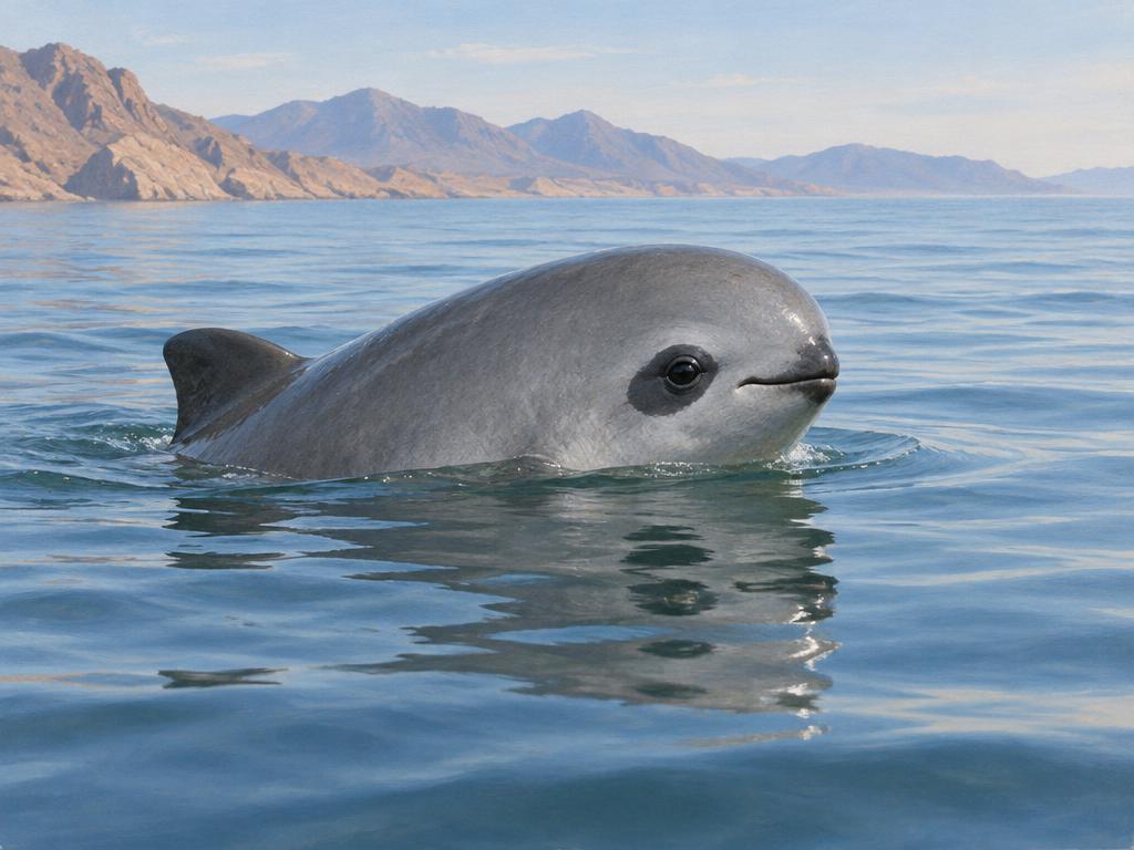 Vaquita — generated wildlife illustration